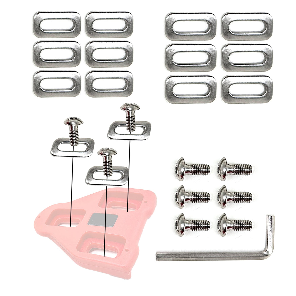 TrubliFit Replacement Delta Bolts with Allen Key