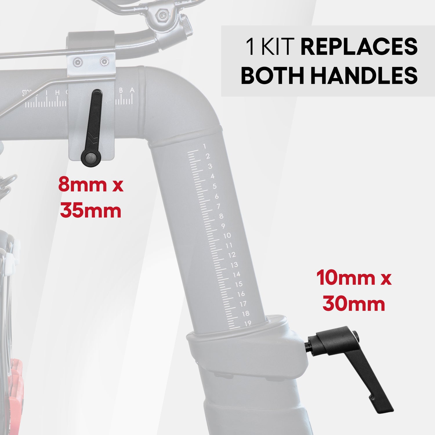 Replacement Seat & Handlebar Handles - TrubliFit