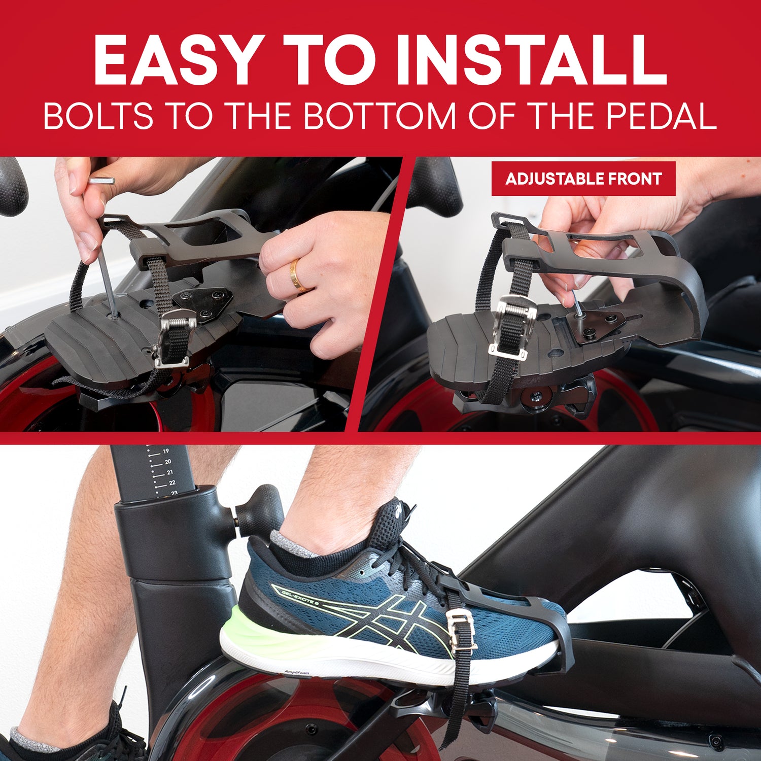Dual Function Pedal Toe Cages - TrubliFit