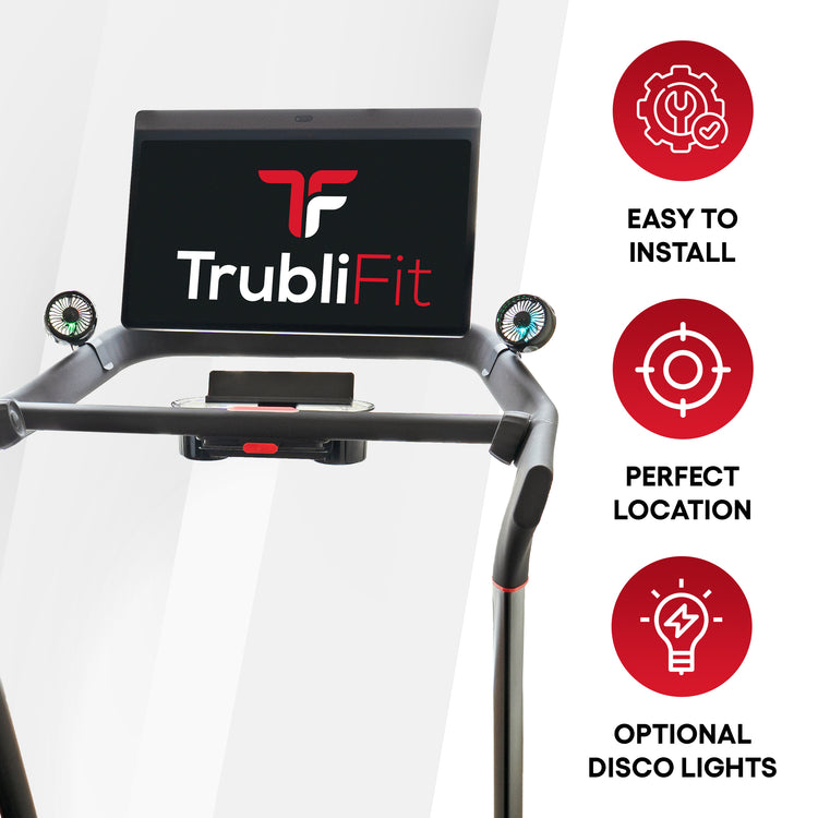 Dual Fans for Peloton Tread - TrubliFit
