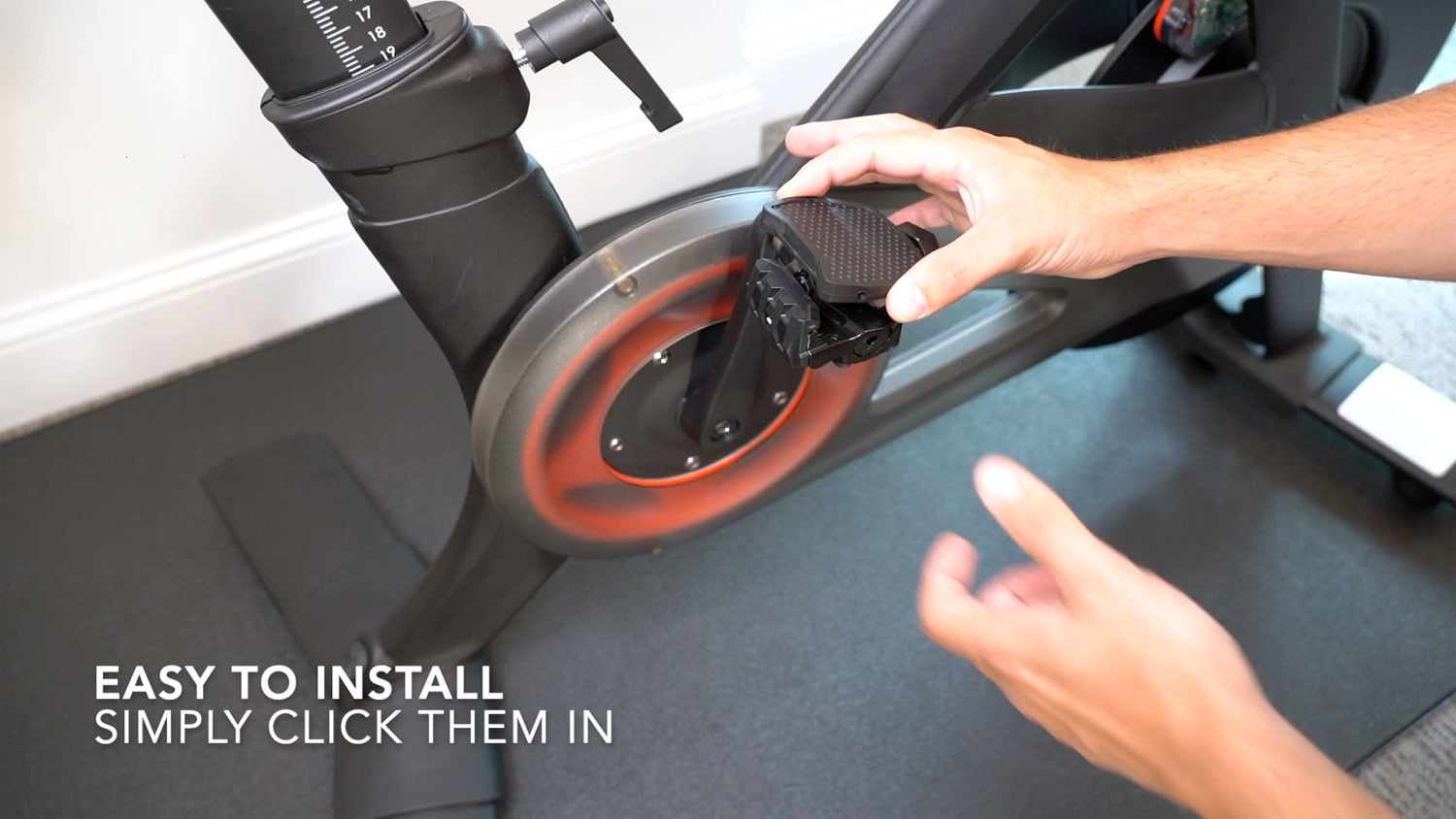 How to install Peloton pedal converters