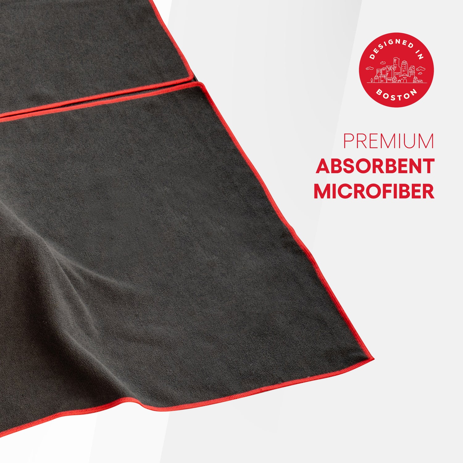 thumbnail interactive-video image 1 of Exercise Bike Mat Sweat Towel - Super Absorbent & Non-Slip For Peloton & Spin Bikes 1 of 9