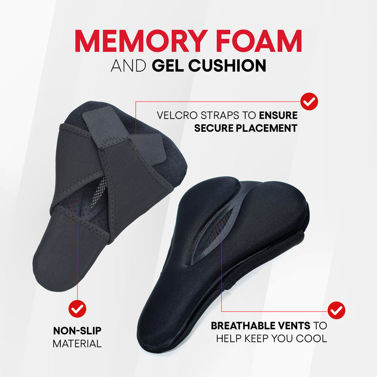 Peloton Bike+ memory foam seat gel cushion