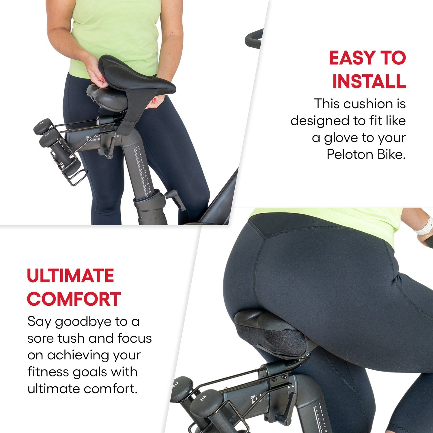 Ultimate comfort and easy to install bike seat cover
