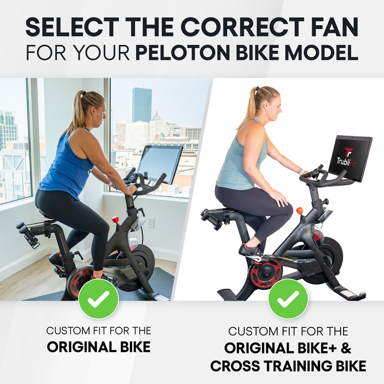 Custom fan for the peloton bikes