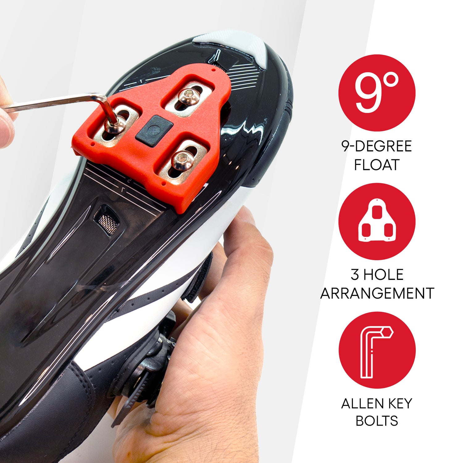 delta cleats with allen key bolts