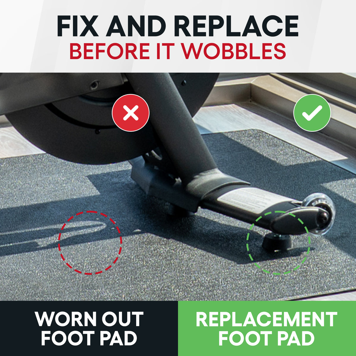 A quick fix for a wobbly bike