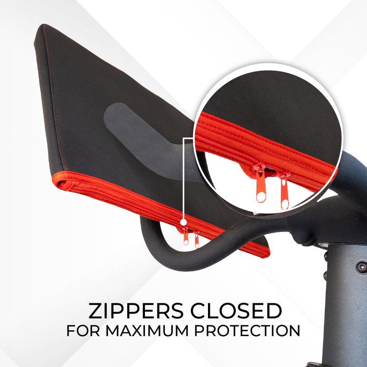 zipper closed Peloton Bike Screen protector