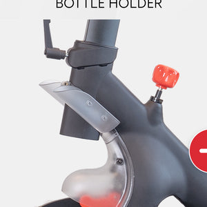 Bottle holders hang off a bracket