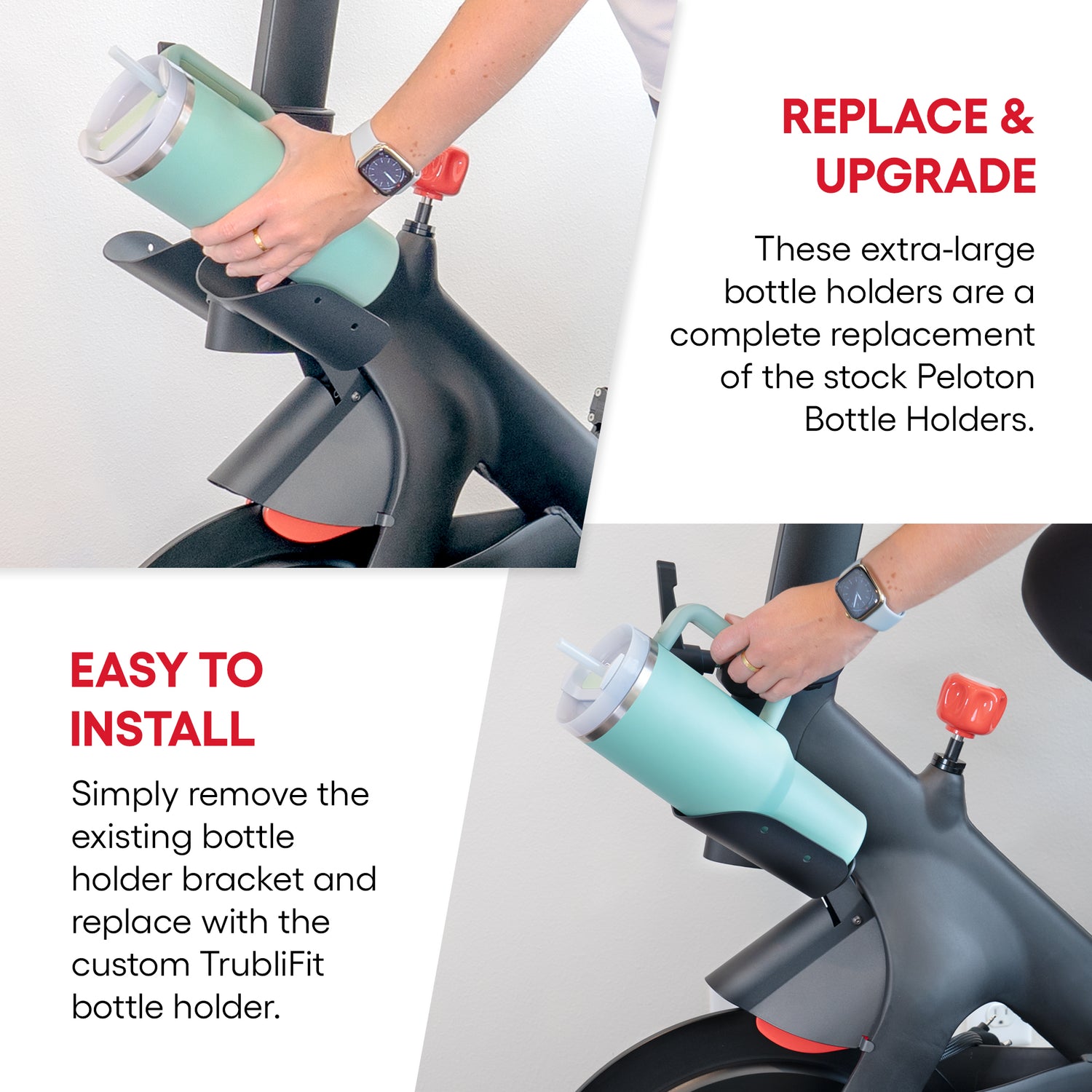 Repair Your Peloton with Replacement Water Bottle Holders – TrubliFit