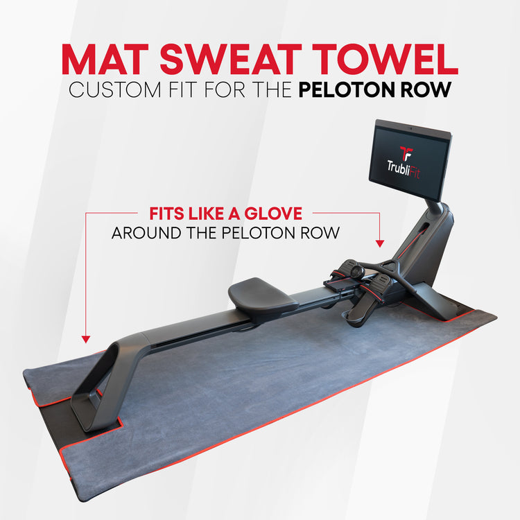 Peloton row mat towel for sweat