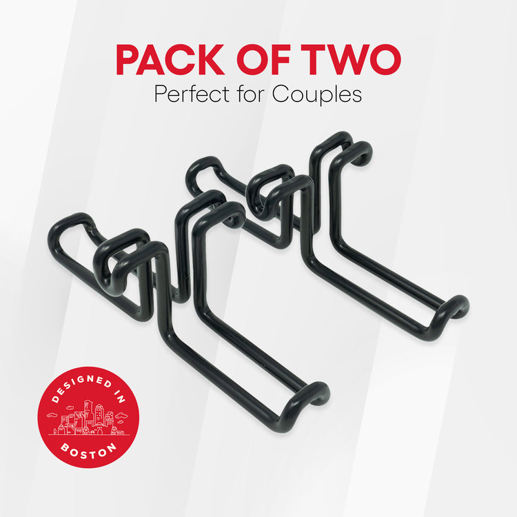 Pack of 2 - couple's shoe rack for Peloton bike