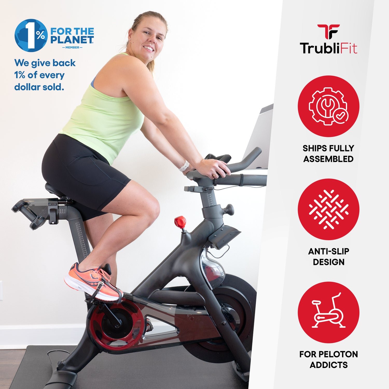 TrublifFit Dual Function Toe Cages - Ride with Sneakers or Peloton ...