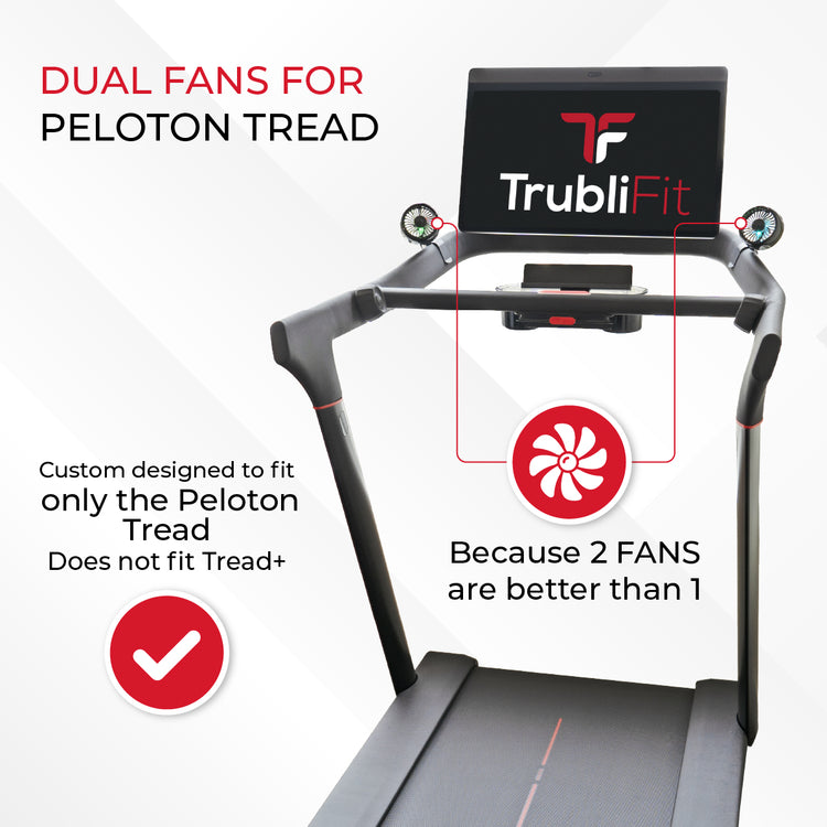 Fans for Peloton treadmill
