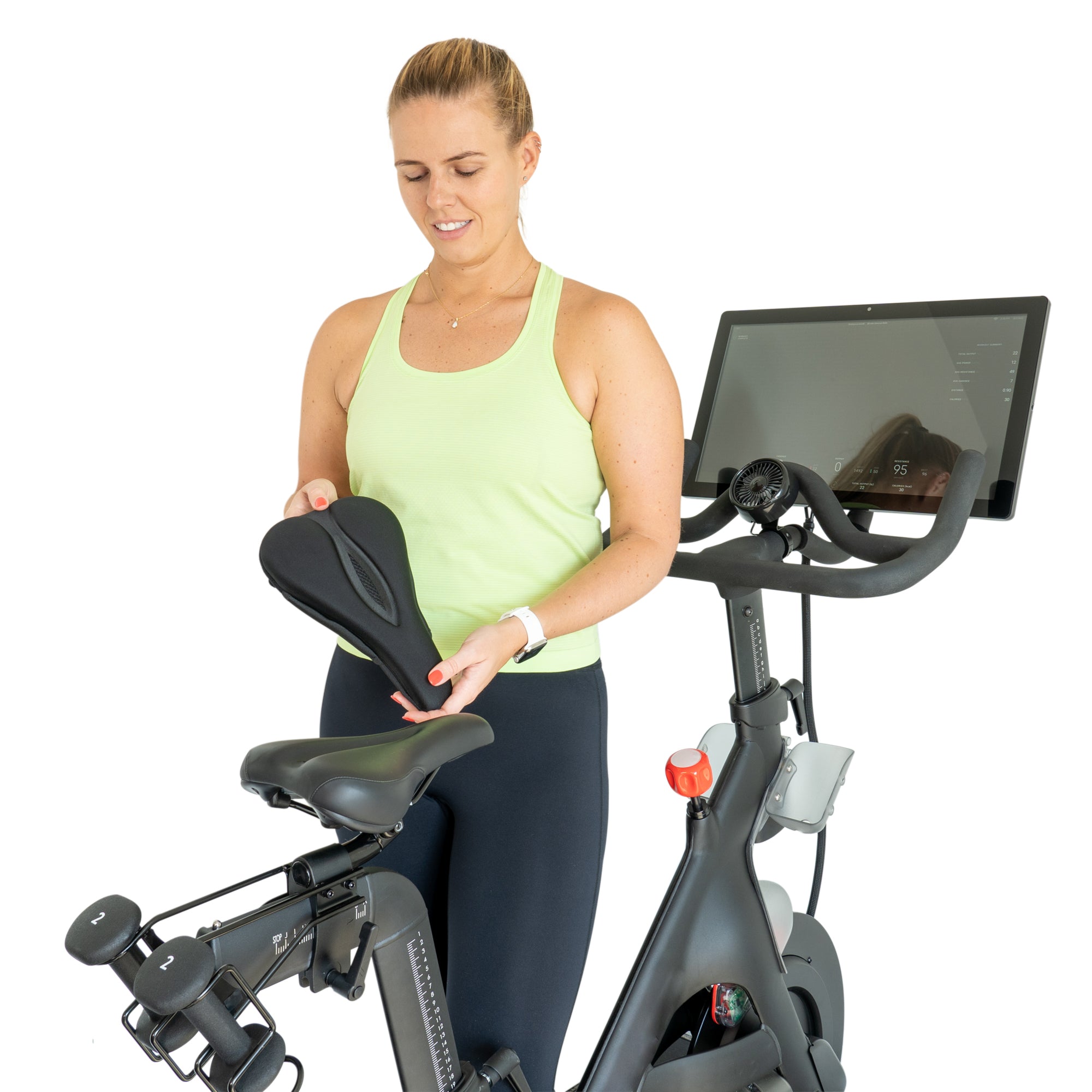 Bike Seat Cushion Gel Cover Universal Comfort Pad For Peloton