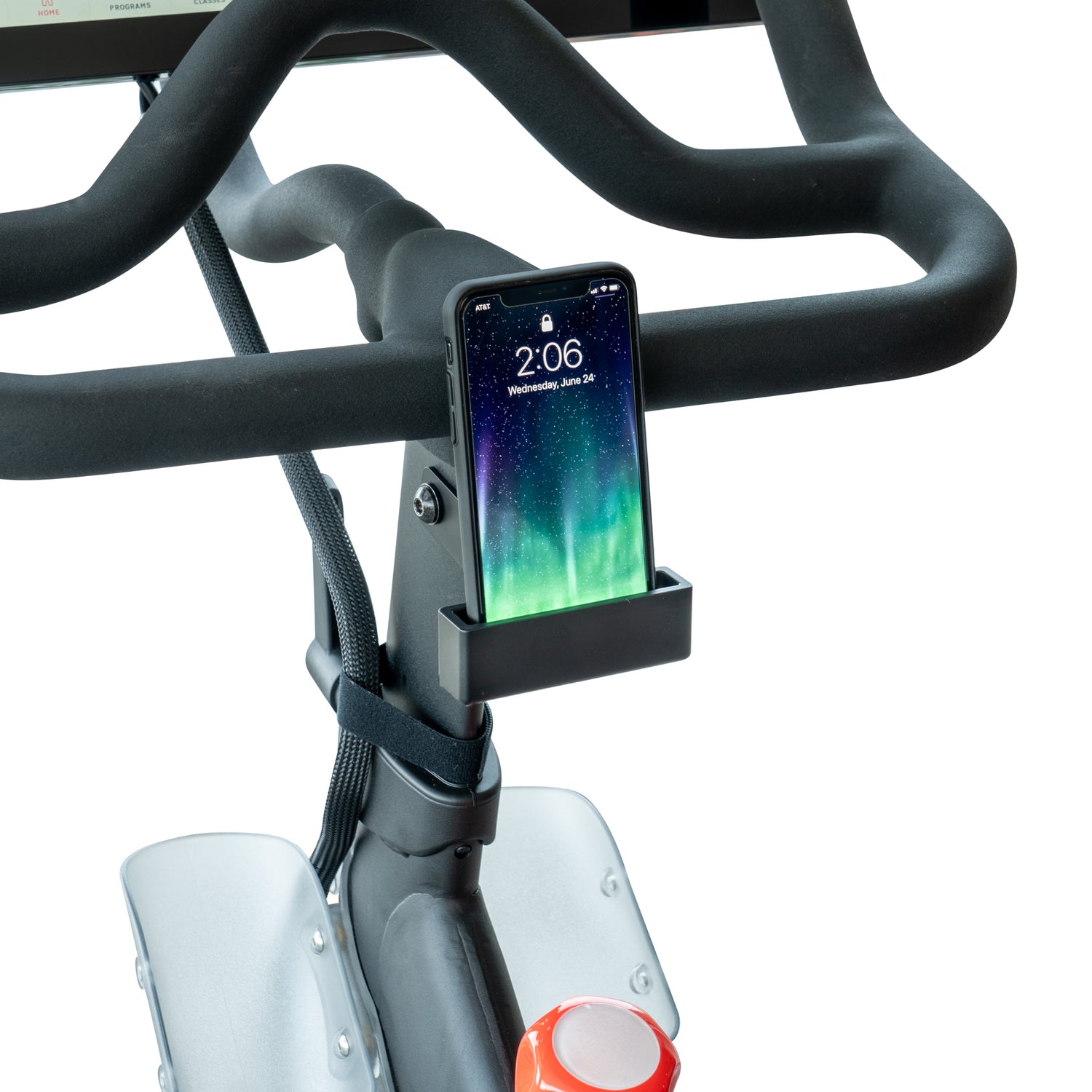 phone holder for Peloton bike