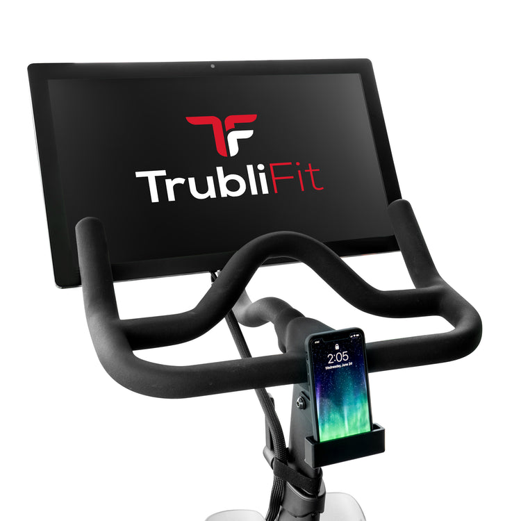 Peloton bike phone holder